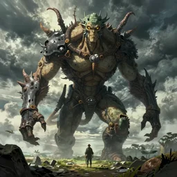exquisite imaginative imposing weird creature movie poster art humanoid anime movie art by : : weta studio tom bagshaw james jean frank frazetta