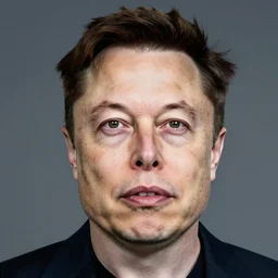 elon musk at age 85, highly detailed, portrait, photorealistc, close up