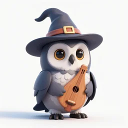 n 6 4 video game 3 d graphics of an owl witch, ocarina of time