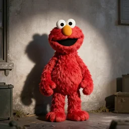Sesame Streets Elmo in WW2