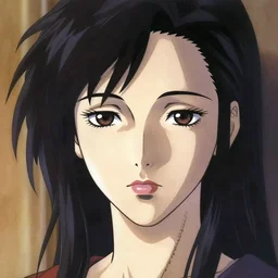 headshot of rachel, blade runner replicant, kyoto animation still, finely illustrated face, intricately detailed features, digital painting, makoto shinkai, painted by ilya kuvshinov and katsura masakazu and alphonse mucha and satoshi kon