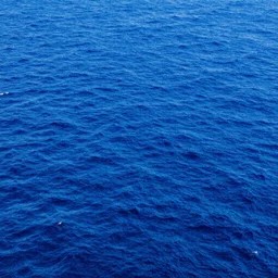 The colour blue