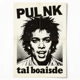 1980\'s punk flyer from Tallahassee Florida