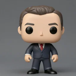 erdogan as a funko pop, high quality render, studio lighting, 4k