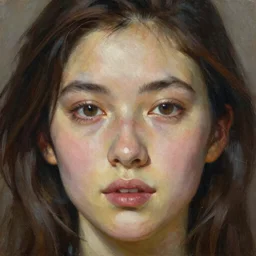 close up face of a extremely beautiful bond female vam pire portrait, masterpiece painting, oil on canvas, artgerm, norman rockwell, craig mulins, trending on pxiv,