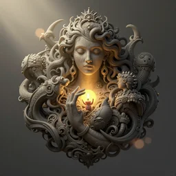 the birth of life, sharp focus, intricate, elegant, digital painting, artstation, matte, highly detailed, concept art, illustration, volumetric lighting, bokeh light, art by greg olsen and liz lemon swindle