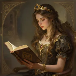 photography alexey kurylev, a girl reading a book, gentle, deep focus, d & d, fantasy, complex, elegant, highly detailed, digital painting, artstation, concept art, matte, clear focus, illustration, hearthstone, artgerm art, greg rutkovsky and alphonse mucha