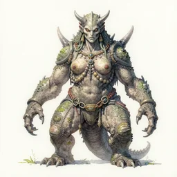 a watercolor ink painting of a monstrous inhuman kaiju goddess of natural - disasters in the style of jean giraud in the style of moebius trending on artstation deviantart pinterest detailed realistic hd 8 k high resolution