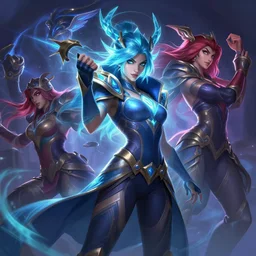brand league of legends wild rift hero champions arcane magic digital painting bioluminance alena aenami artworks in 4 k design by lois van baarle by sung choi by john kirby artgerm style pascal blanche and magali villeneuve mage fighter assassin