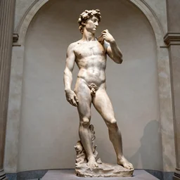sculpture of Ashley Liao by Michelangelo, on display in the Louvre, full body, 8k