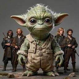 yoda fantasy art portrait, ultra realistic, cinematic, wide angle, intricate details, highly detailed by boris vallejo, caravaggio, aaron horkey, wayne barlowe, craig mullins, roberto ferri,