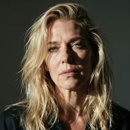 a beautiful photographic shot of saga gold saint of gemini, beautiful natural light failling on her face, by annie leibowitz