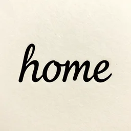 the chinese character for the word: 'home'