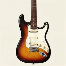 a mid century electric guitar from the memphis school of design, concept art.
