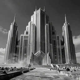 greyscale depthmap, heightmap, mechanical, giger, art deco