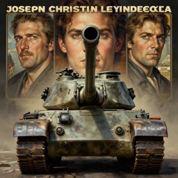 army tank poster, detailed, centered, digital painting, artstation, concept art, donato giancola, Joseph Christian Leyendecker, WLOP, Boris Vallejo, Breathtaking, 8k resolution, extremely detailed, beautiful, establishing shot, artistic, hyperrealistic, beautiful face, octane render, cinematic lighting, dramatic lighting, masterpiece