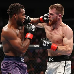 jalen hurts punching carson wentz in the face in real life, 8 k, 4 k uhd, realistic, hyper realistic, super detailed, very detailed, detailed