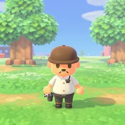 animal crossing : new horizons screenshot of the new ww 2 germany dlc