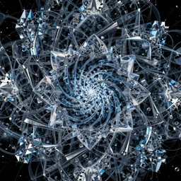 a chaotic fluid simultaion of crystal psychedelic fractal, cinematic ultrarealistic 8 k 3 d octane render