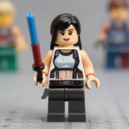 tifa lockhart in lego star wars