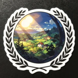 sticker bomb anime