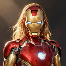 iron man, line art