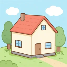 a depiction of 🏠