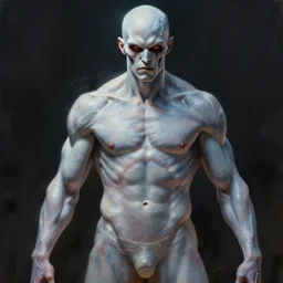 mascular man, undead mutant, translucent skin, painted by stanley lau, painted by greg rutkowski, painted by stanley, artgerm, masterpiece, digital art, trending on arts
