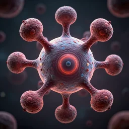 hyperrealistic image of nucleus of hydrogen atom, by thomas eakes & xiang duan & mike judge, perfect symmetry, dim volumetric lighting, photorealistic, 8 k octane beautifully detailed render, post - processing, extremely hyper - detailed, intricate, epic composition, lifelike attributes, cinematic lighting, masterpiece, trending on artstation, very very detailed, stunning,