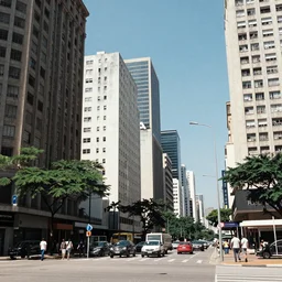 avenida paulista sao paulo, by junji ito, trending on artstation