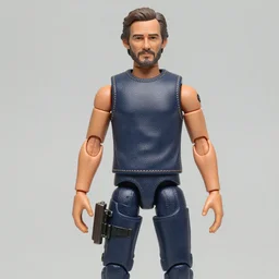 matthew mcconaughey action figure with 2 7 points of articulation and highly detailed textures