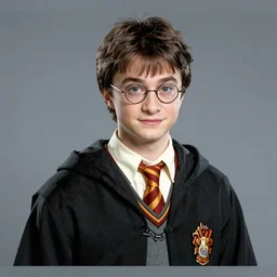 high school yearbook photo of harry potter
