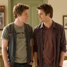 the sweet bro and hella jeff movie, starring michael cera and jonah hill, detailed film still