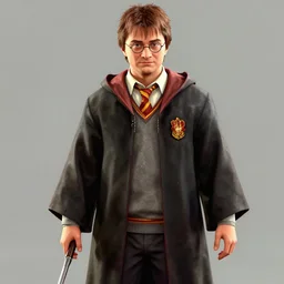 harry potter as a grand theft auto 5 character, cover game art n 4