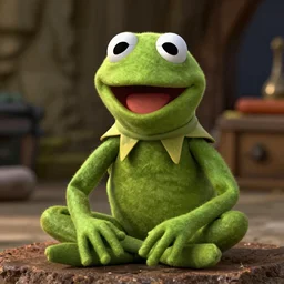 Kermit the frog, from The Lord of the Rings(2001)