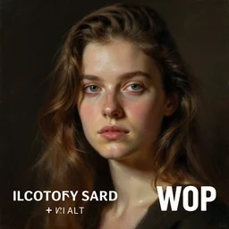 calligraphy portrait by WLOP and Tony Sart, Behance