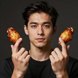 johnny has bbq chicken wings instead of thumbs on his hands, medical condition, case of chicken wings replacing fingers, human chicken fingers