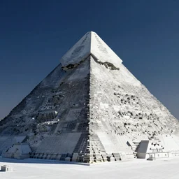 blueprint of pyramid