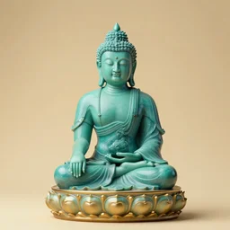 turquoise buddha