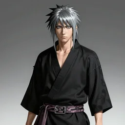 Ichigo bankai, black theme, 4k, hyper realistic