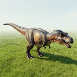 “ a aerial photo of tyrannosaurus, side shot, by shunji dodo, 8 k resolution, high quality ”
