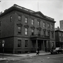 a photo of 1 9 2 0 s downtown boston, dark, brooding, atmospheric, lovecraft