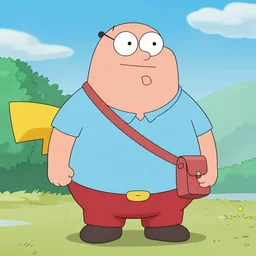 a still of peter griffin in pokemon ( 1 9 9 7 )
