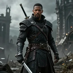 Samuel L. Jackson as a Dark Souls character
