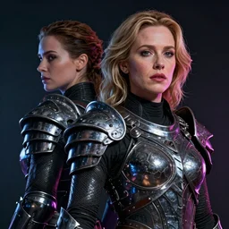 gillian anderson portrait, dystopia core, apocalyptic, armor, warrior, dramatic, sharp focus, fiction, neon, fantasy, hyper detailed, digital art, trending in artstation, cinematic lighting, studio quality, smooth render, unreal engine 5 rendered, octane rendered, art style and nixeu and wlop and krenz cushart