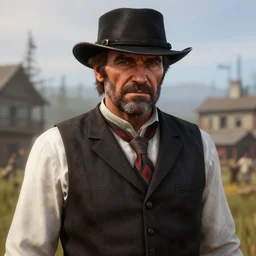 Sean Connery in Red Dead Redemption 2 4K detail