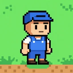 pixel rpg game style character, 8 bit, pixel art, nintendo game, screenshot of pixel game, retro game 1 9 8 0 style