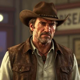 highly detailed portrait clint eastwood of cowboy in gta v stephen bliss unreal engine fantasy art by greg rutkowski loish rhads ferdinand knab ma