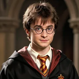harry potter as an anime character