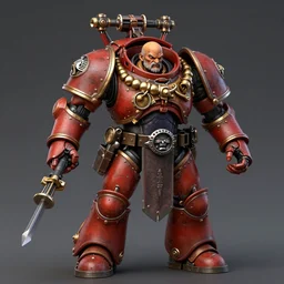 Ghandi Space Hulk, WarHammer 40k by Jose Daniel Cabrera Pena and Leonid Kozienko, concept art